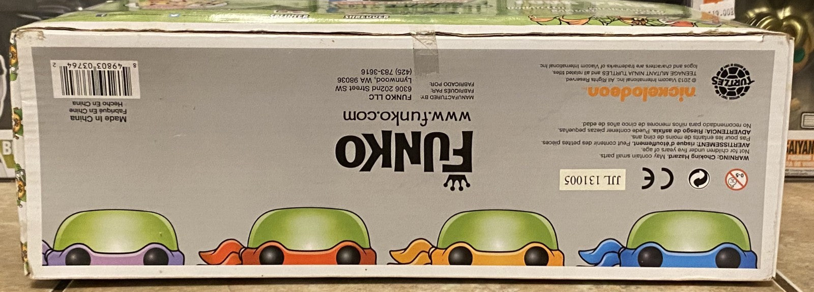 Funko Pop! Teenage Mutant Ninja Turtles - Amazon (GITD Exclusive) (2013) RARE