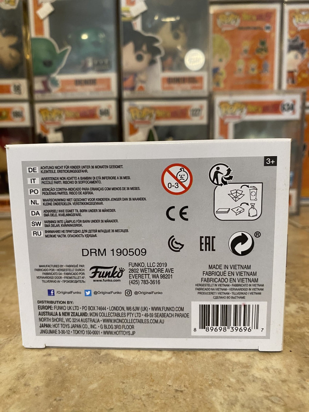 Funko Pop! Dragon Ball Z #613 Nappa w Protector