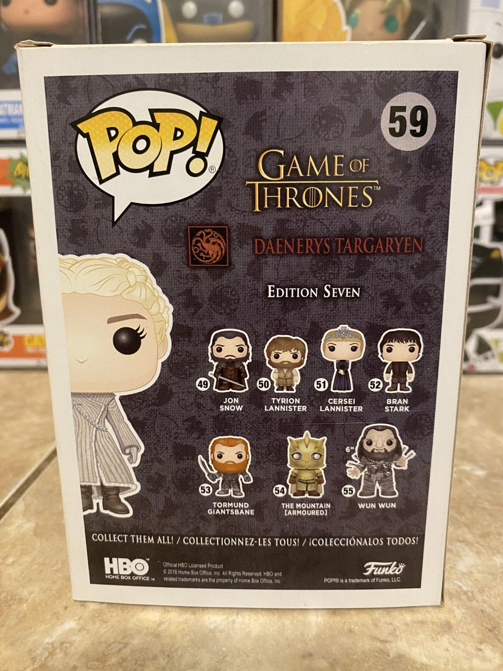 Funko Pop! Game of Thrones: Daenerys Targaryen #59 w/Box Protector
