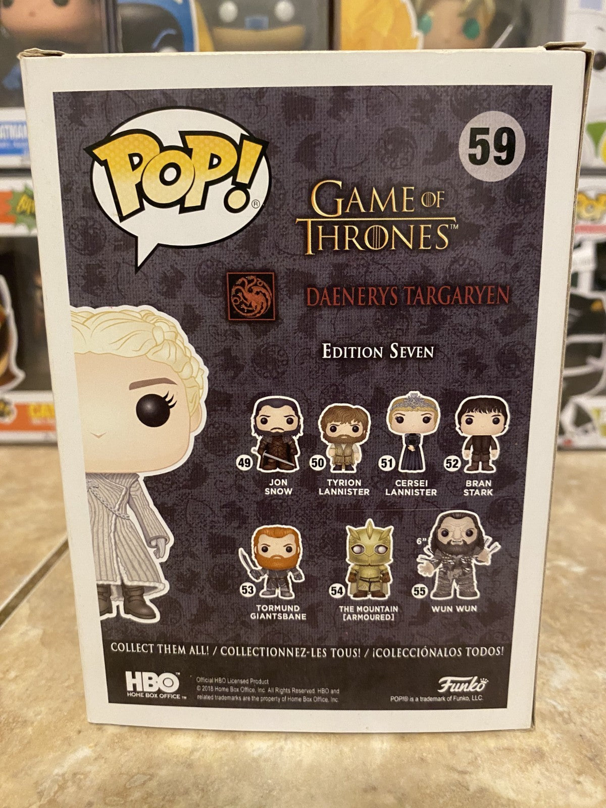 Funko Pop! Game of Thrones: Daenerys Targaryen #59 w/Box Protector