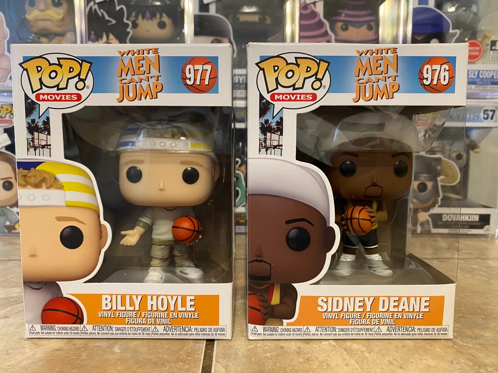 Funko POP Movies White Men Can’t Jump Lot Of 2: Sidney Deane 976 Billy Hoyle 977