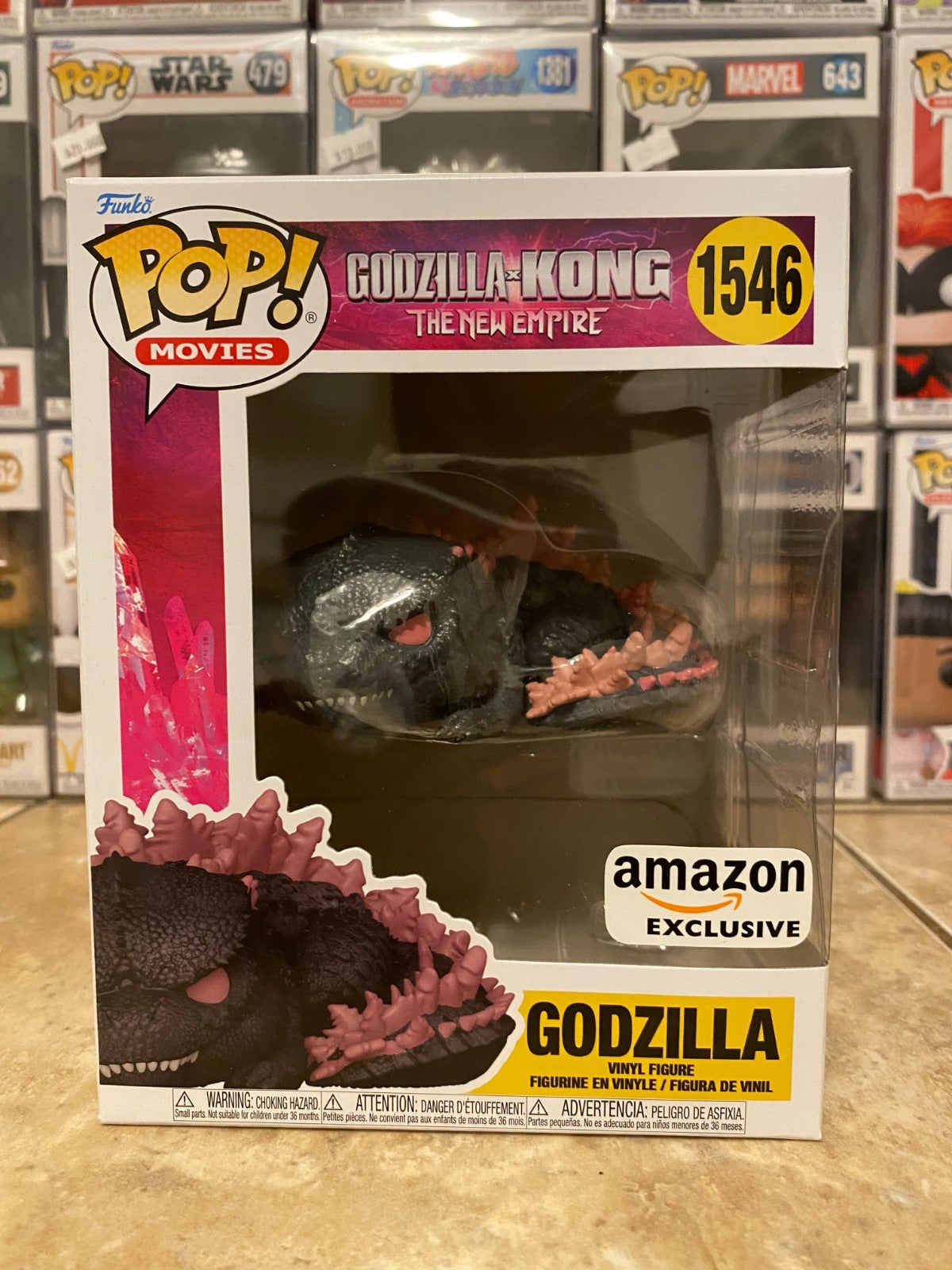 Funko Pop! Vinyl: Godzilla Sleeping #1546 Deluxe Edition, Amazon Exclusive