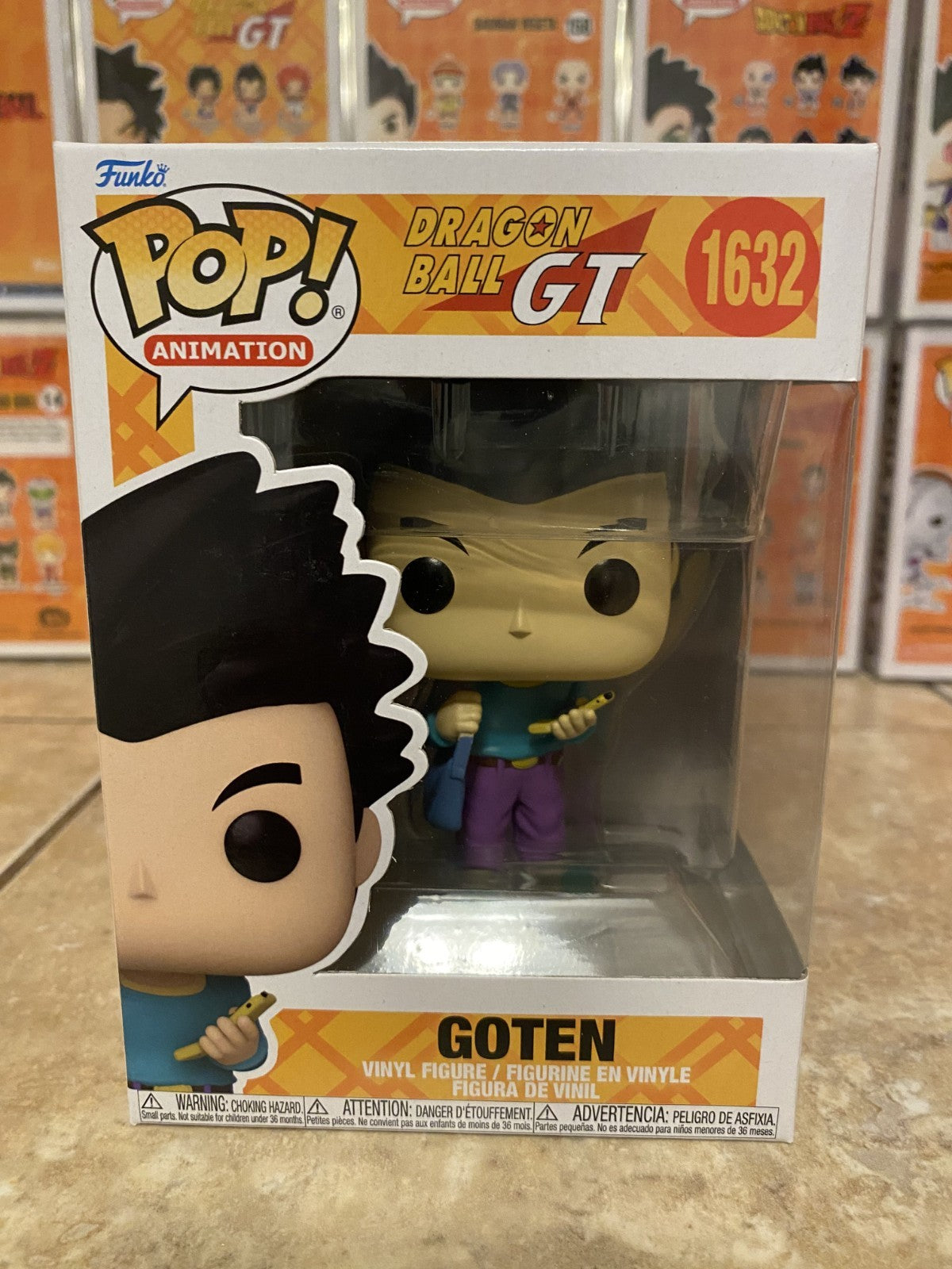 Funko Pop! Animation: Dragon Ball GT #1632 Goten w Protector