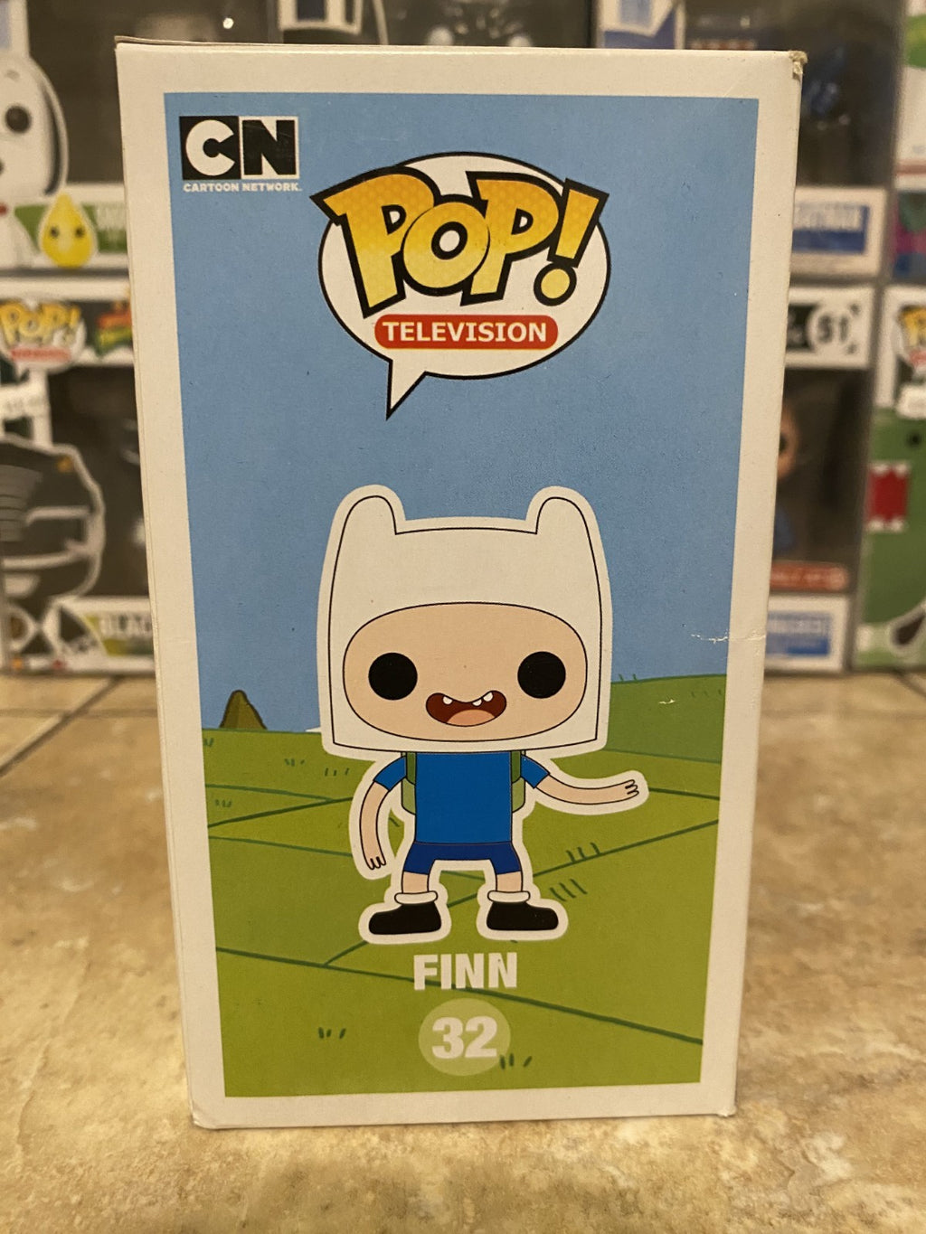 Funko Pop! Vinyl: Adventure Time - Finn #32 w/Box Protector
