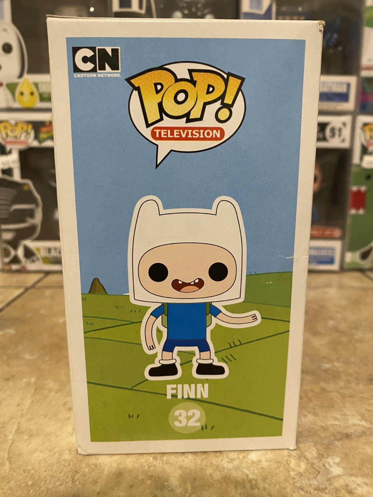 Funko Pop! Vinyl: Adventure Time - Finn #32 w/Box Protector