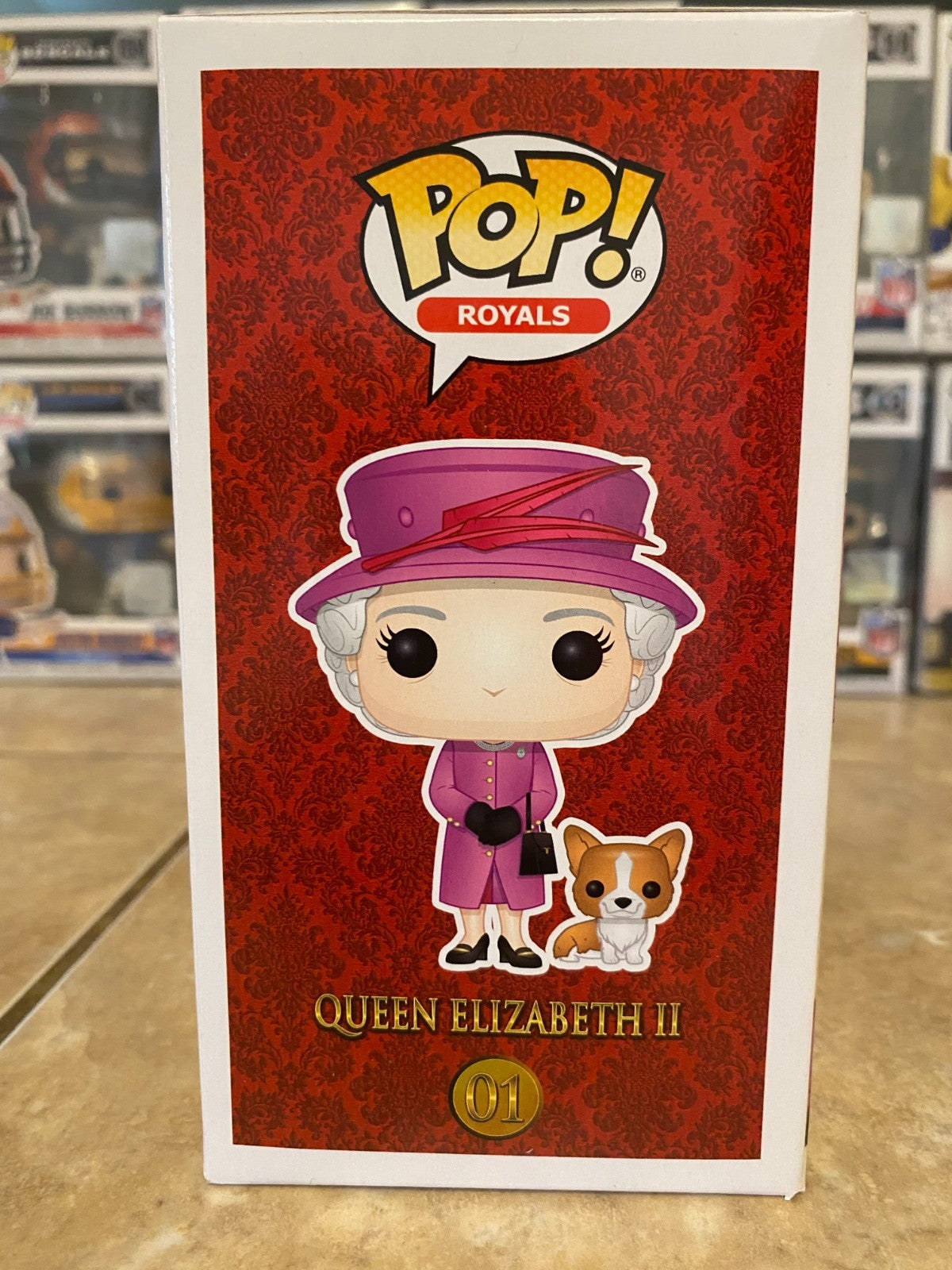 Funko Pop! Vinyl: Public Domain - Queen Elizabeth II #01 w Protector