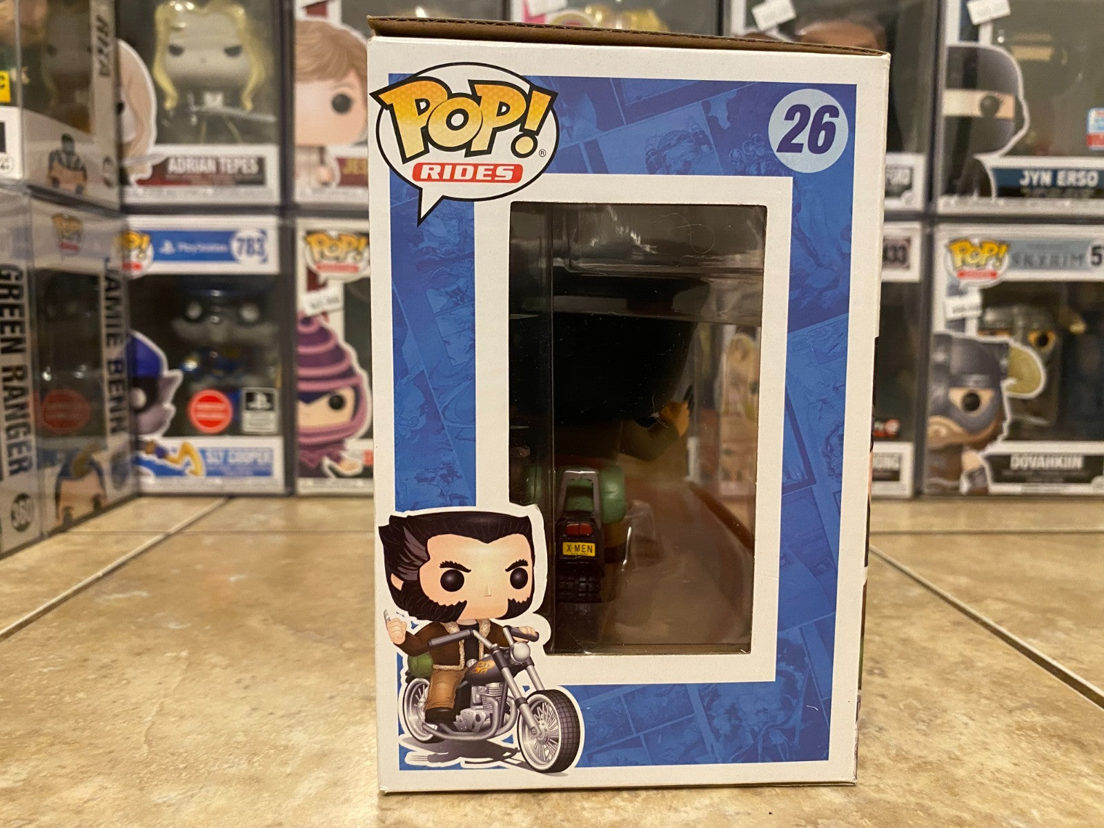 Funko Pop! Marvel X-Men Wolverine's Motorcycle #26 Vinyl Figure Marvel Exclusive