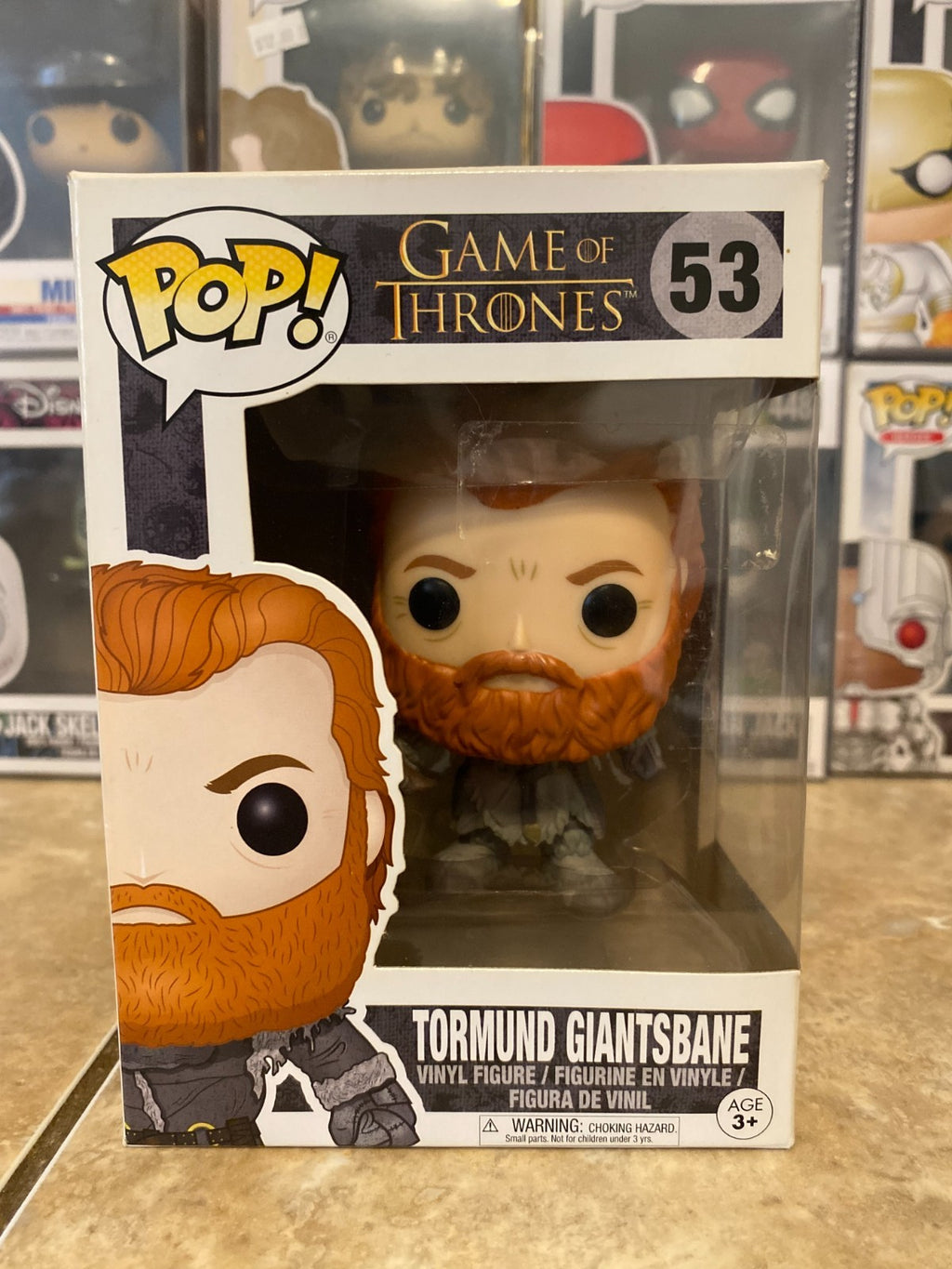 Funko Pop! Vinyl: Game of Thrones - Tormund Giantsbane #53 w Protector