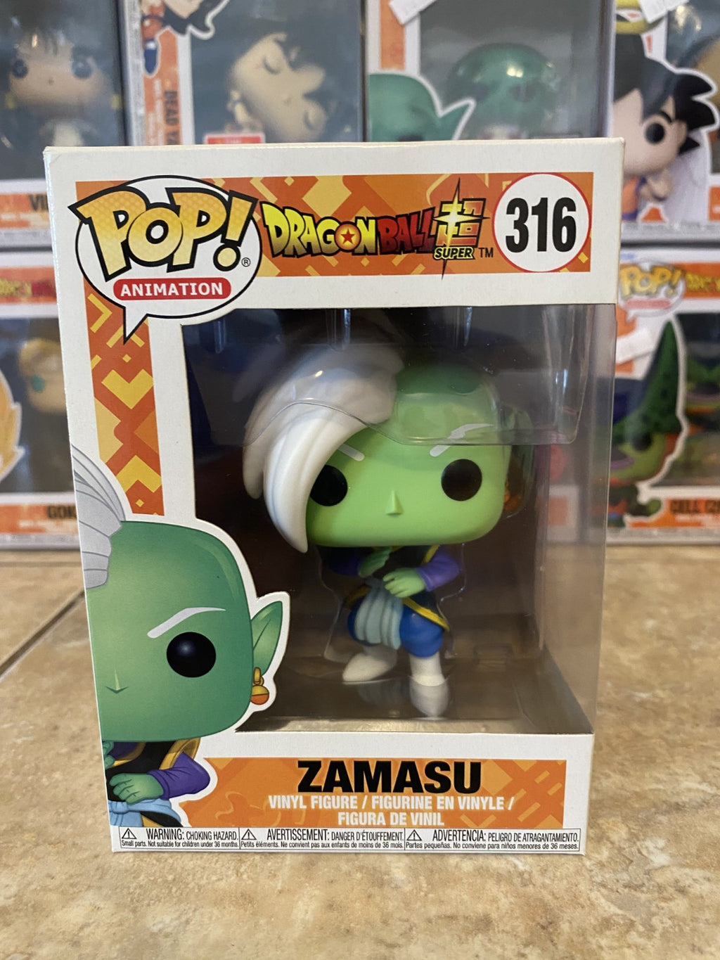 Funko Pop! Dragon Ball Super #316 Zama w Protector