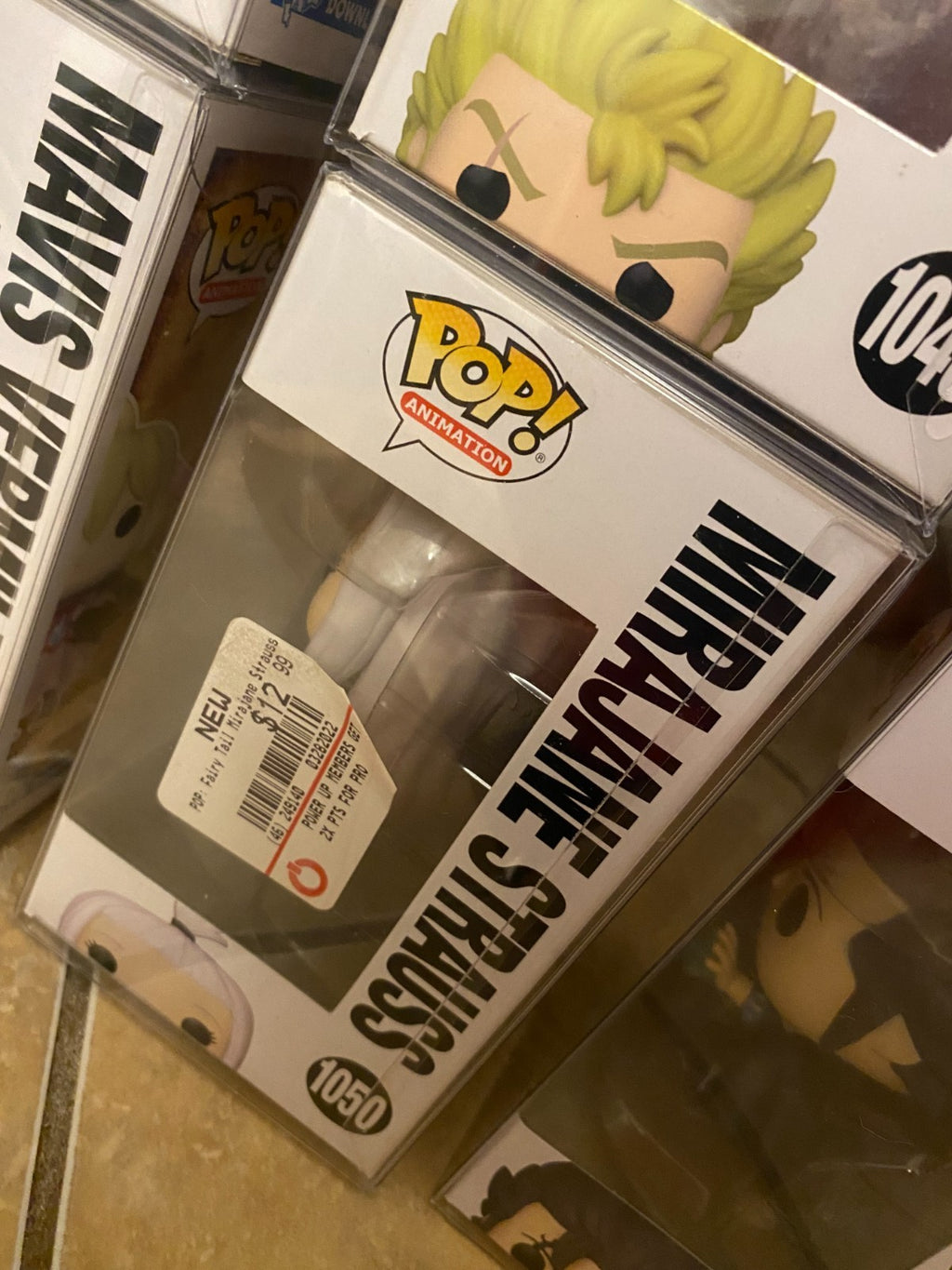 Funko Pop Fairy Tail 6pc Set Figures #1046 thru #1051 w Soft Protectors