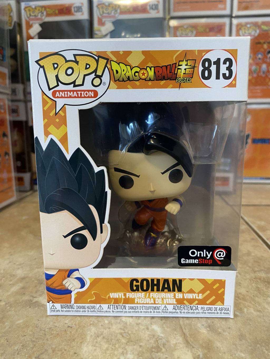 Funko Pop! Dragon Ball Super #813 Gohan Game Stop Exclusive w Protector