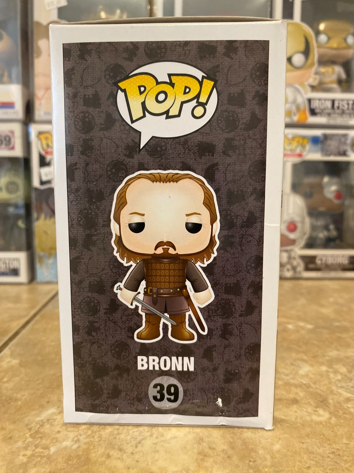Funko POP! Television Game of Thrones Bronn #39 Vinyl Figure w Protector