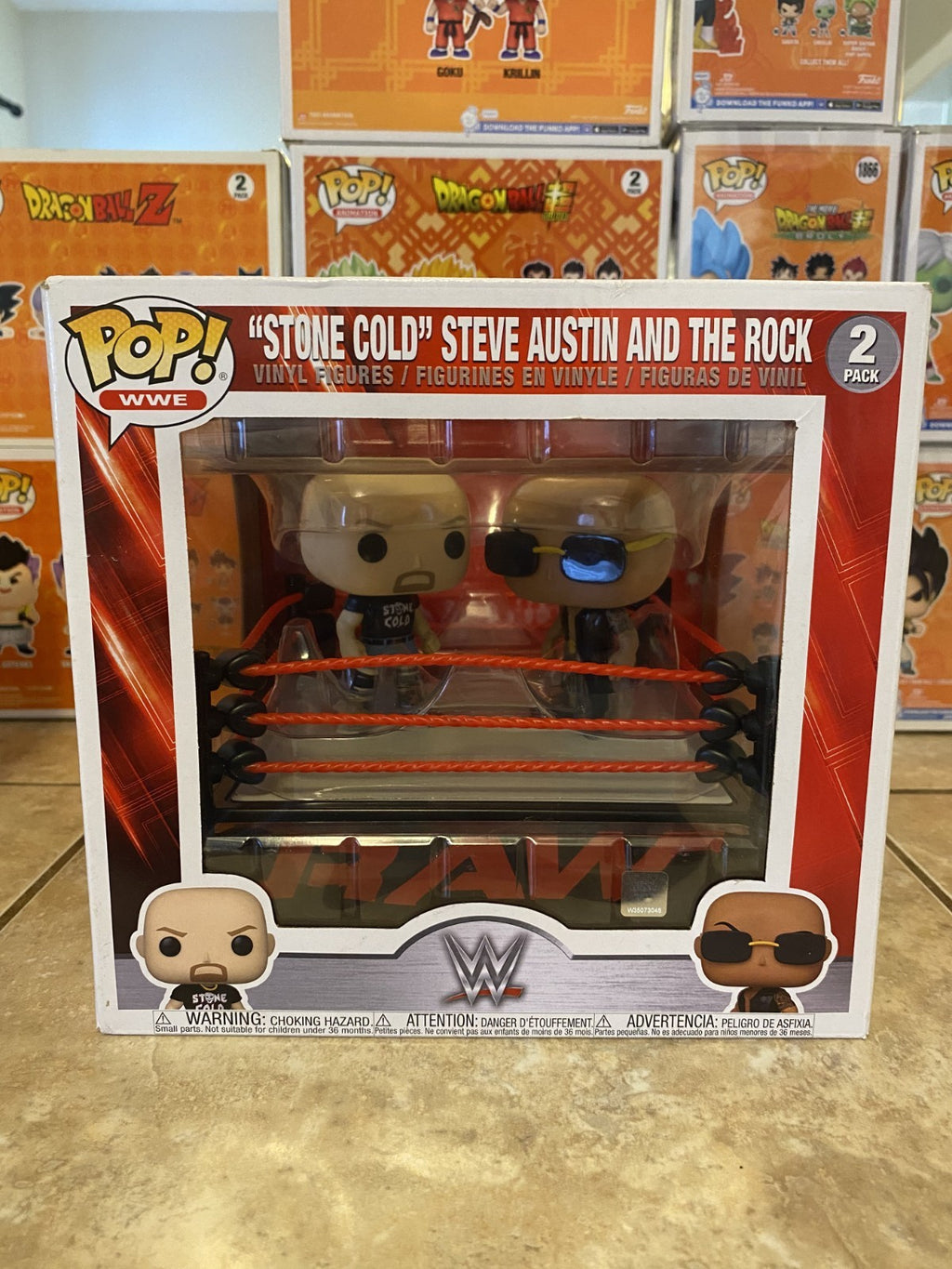 Funko Pop! Vinyl: WWE - "Stone Cold" Steve Austin and The Rock