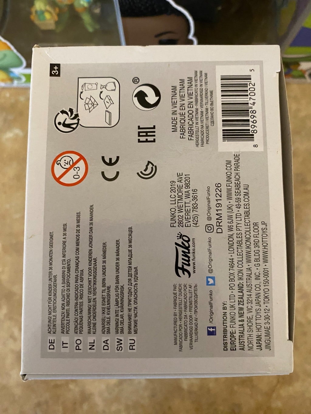 Funko POP! Trolls World Tour *BRANCH* Limited Edition CHASE #880 w Protector