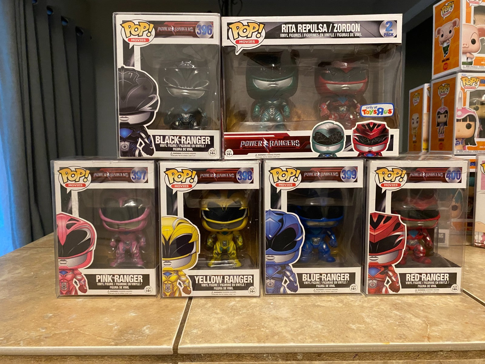 Funko Pop - Mighty Morphin Power Rangers 30th Anniversary Lot
