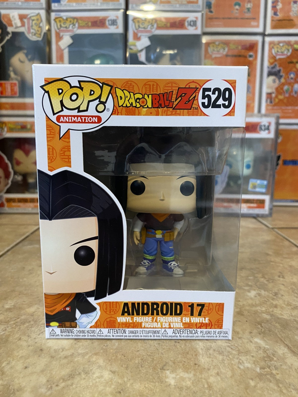 Funko Pop! Dragon Ball Z #529 Android 17 w Protector
