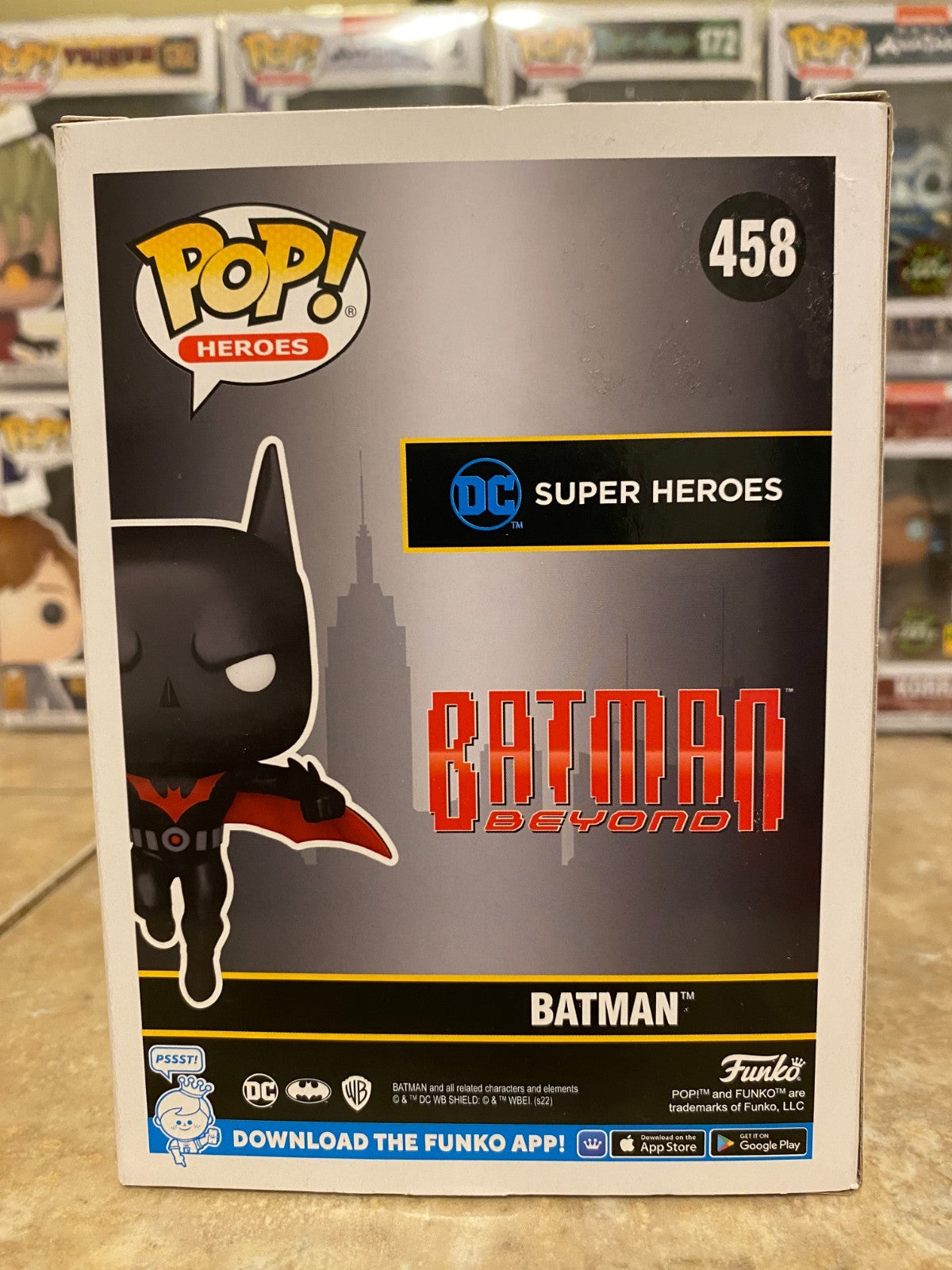 Funko Pop! Batman Beyond Transparent Chase - Funko (Exclusive) w Protector