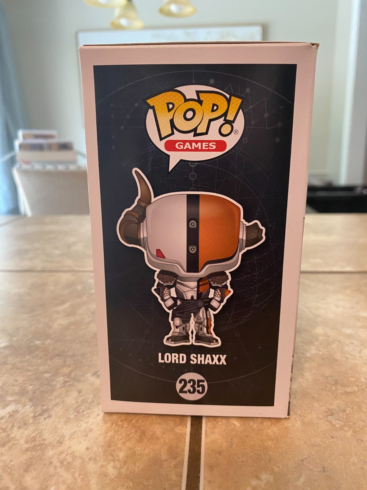 Funko Pop! Games Destiny Lord Shaxx Vinyl Figure #235 Vaulted w Soft Protector