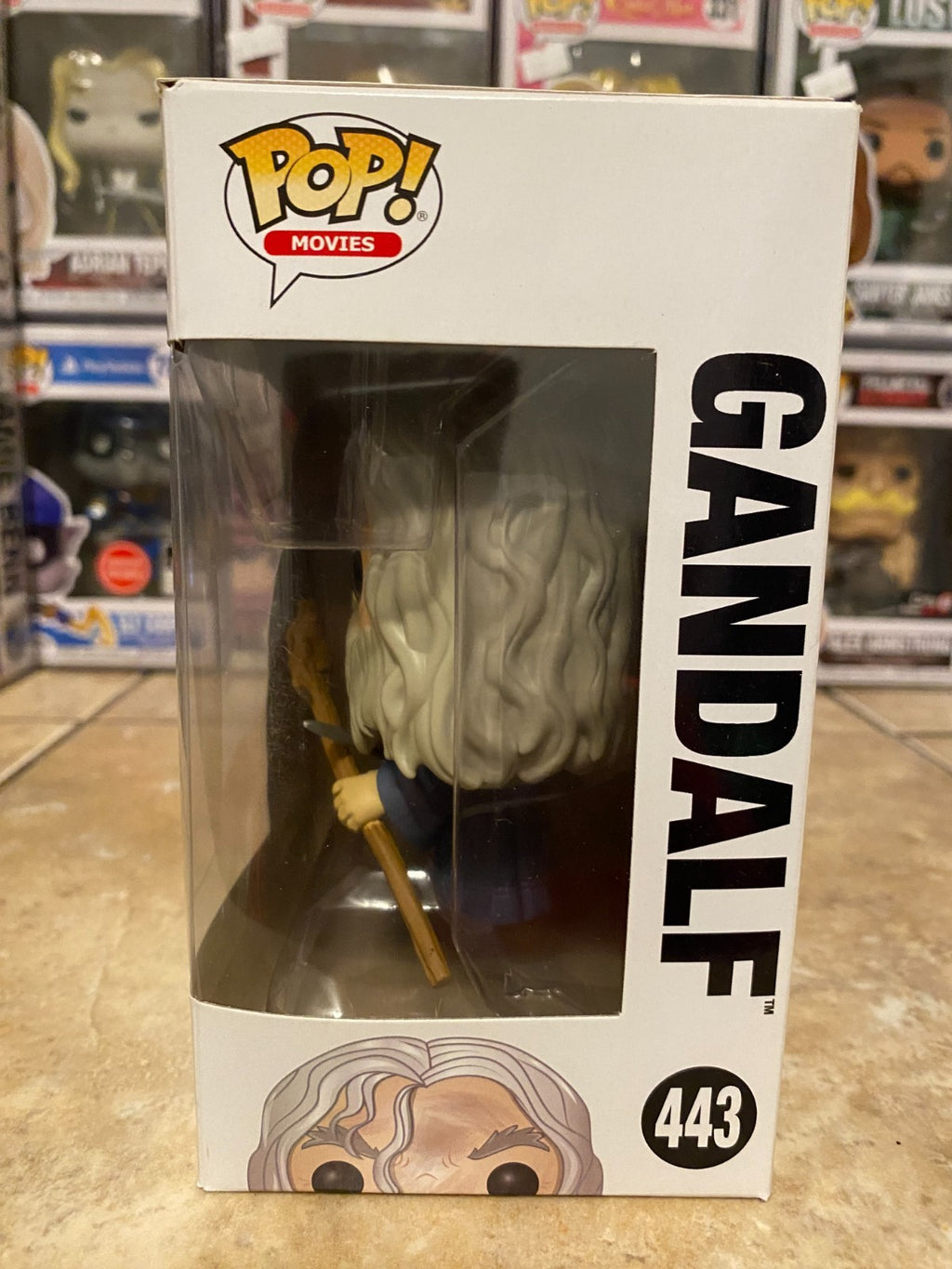 Funko Pop! Vinyl: The Lord of the Rings - Gandalf #443 w Protector