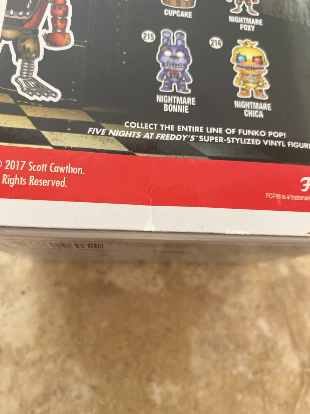 Funko Pop! Vinyl: Five Nights at Freddy's - Foxy (Nightmare) #214