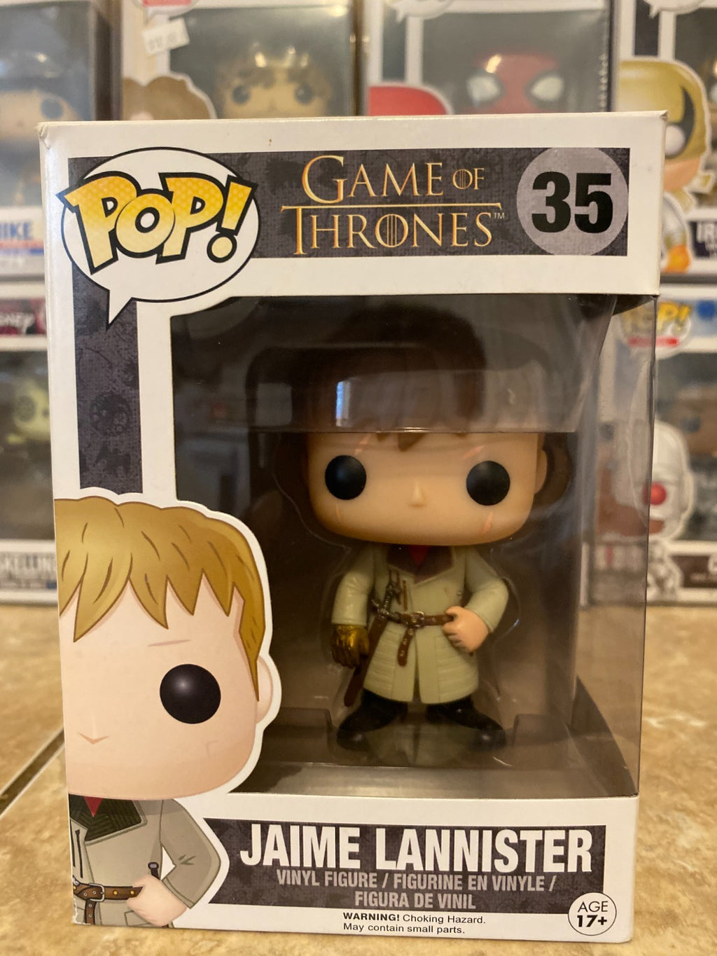 Funko Pop! Vinyl: Game of Thrones - Jaime Lannister (Golden Hand) w Protector