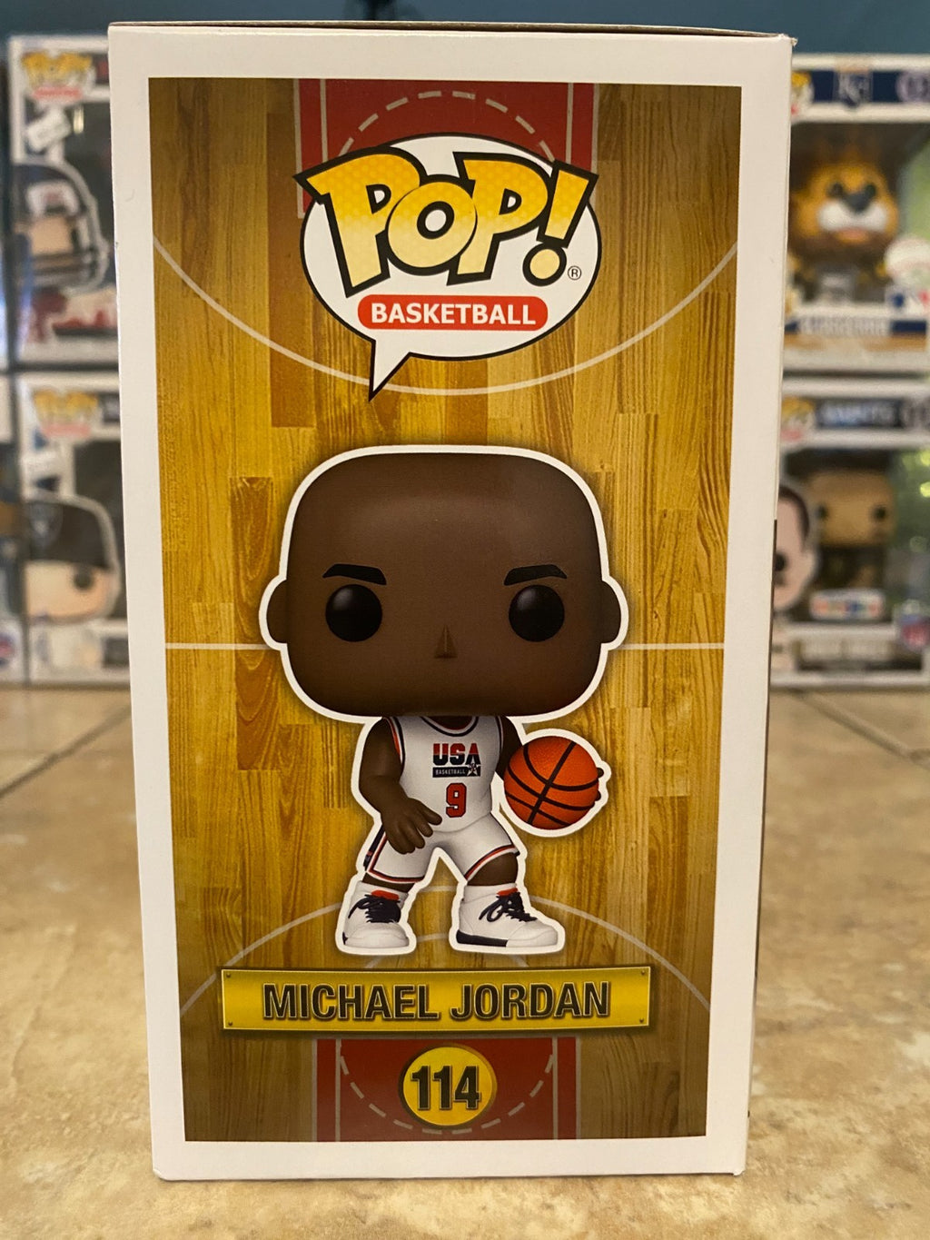 Funko Pop! Basketball - Michael Jordan #54 CHICAGO BULLS w Protector