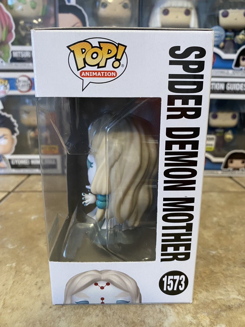 Funko Pop! Demon Slayer #1573 Spider Demon Mother Hot Topic Excl w/Box Protector