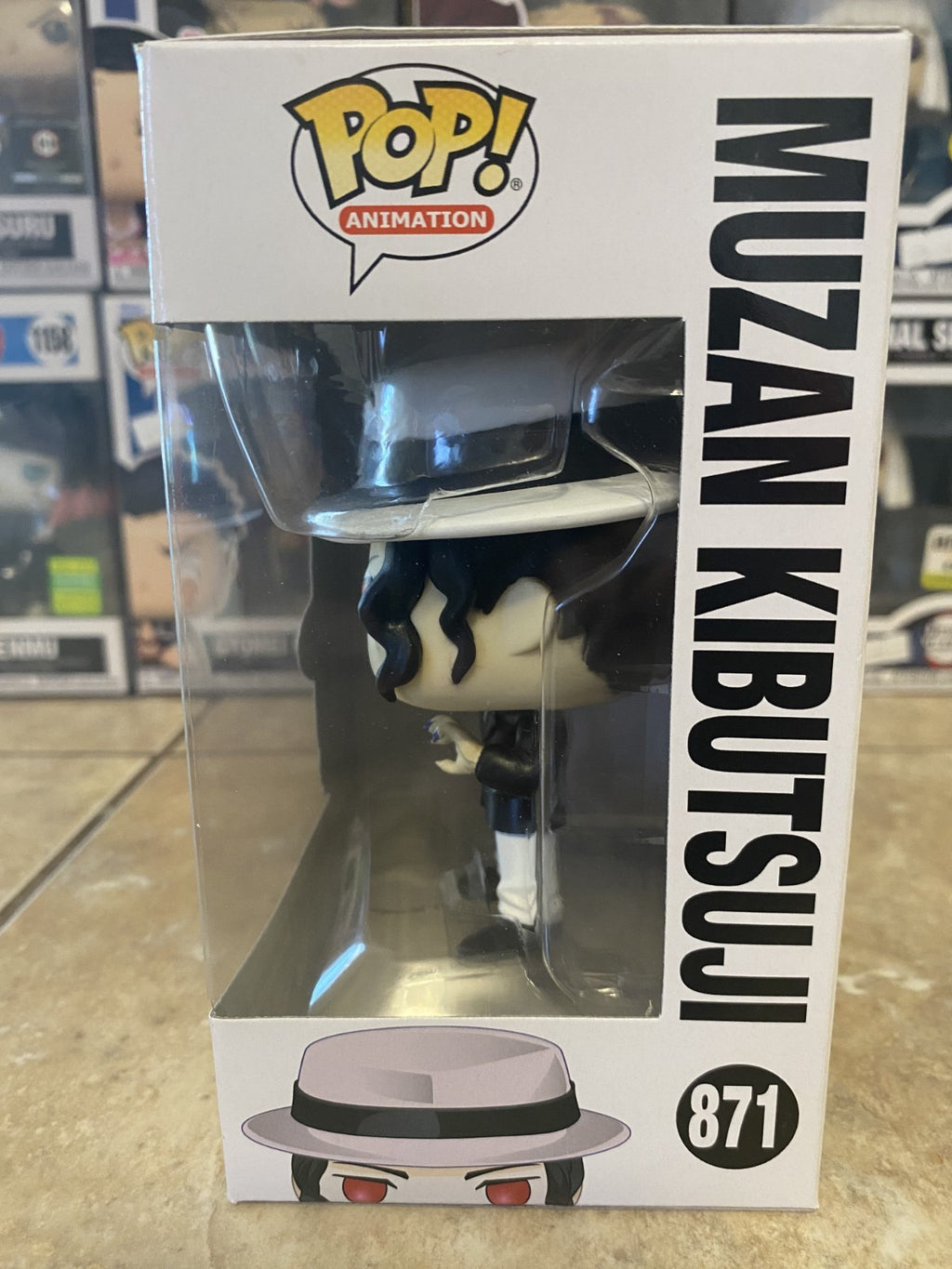 Funko Pop! Demon Slayer #871 Muzan Kibutsuji w/Box Protector