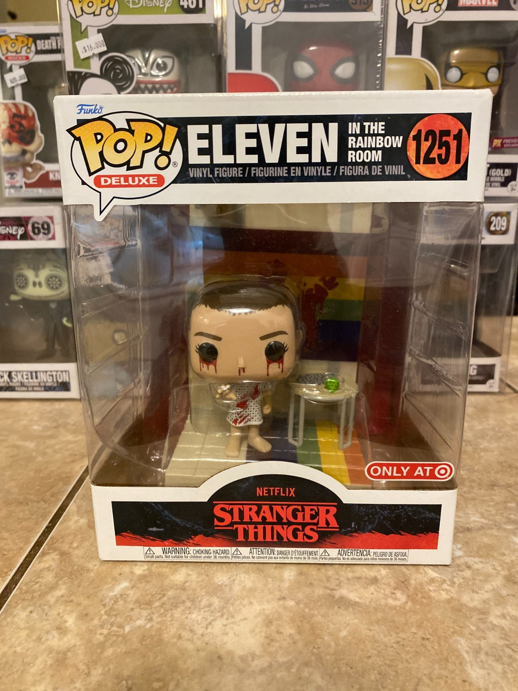 Funko Pop! Moments: Stranger Things - Eleven in the Rainbow Room - Target Excl..