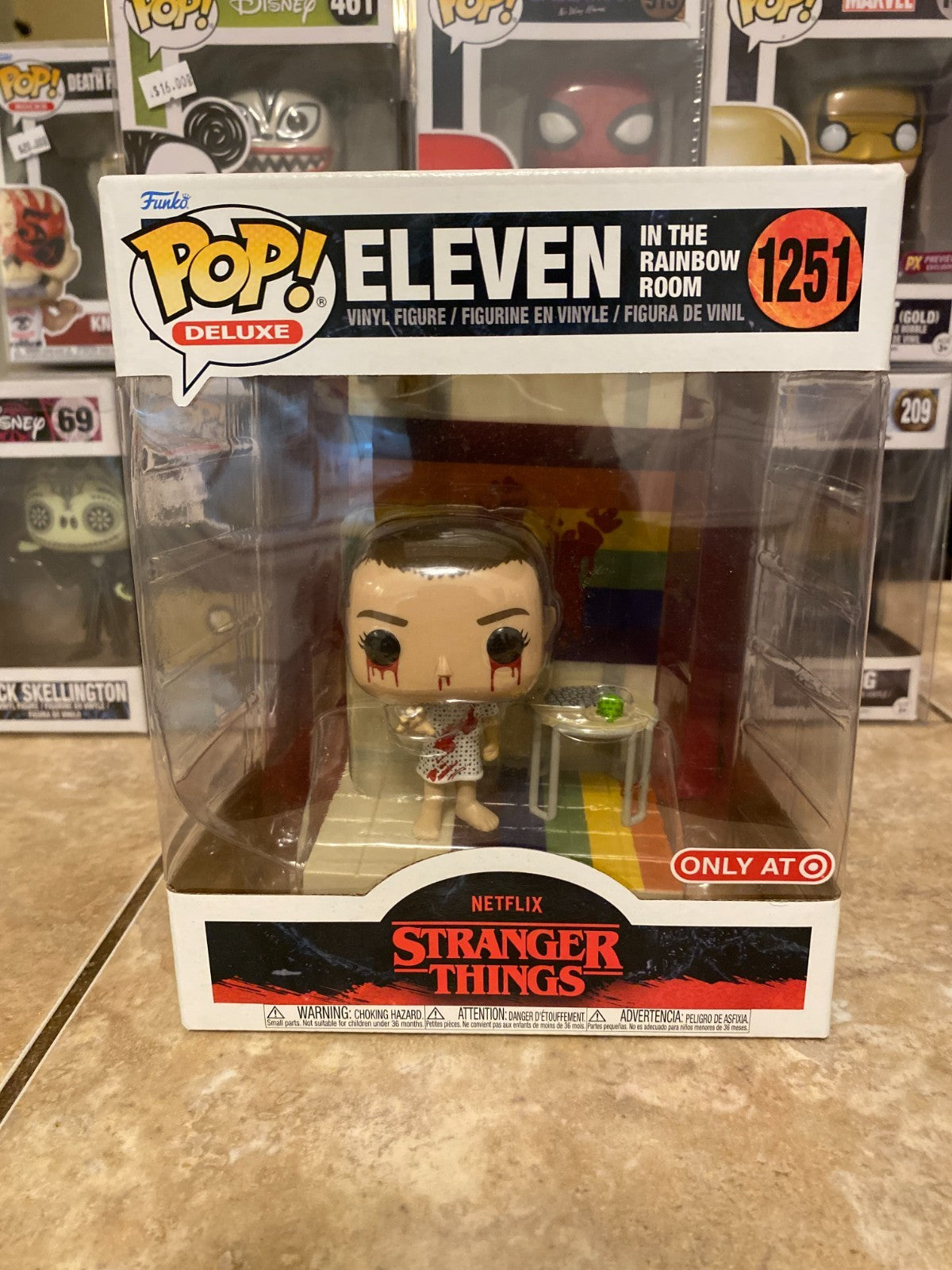 Funko Pop! Moments: Stranger Things - Eleven in the Rainbow Room - Target Excl..