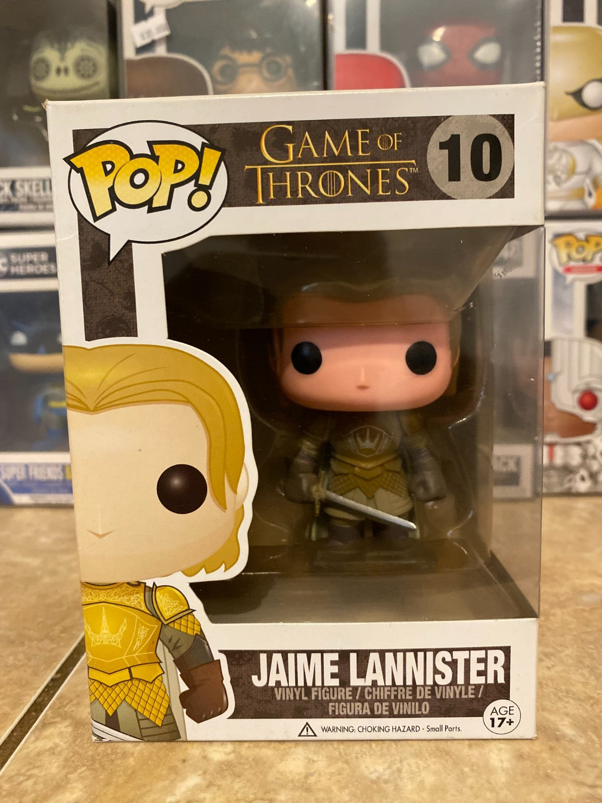 Funko Pop! Vinyl: Game of Thrones - Jaime Lannister #10 W Pop Protector