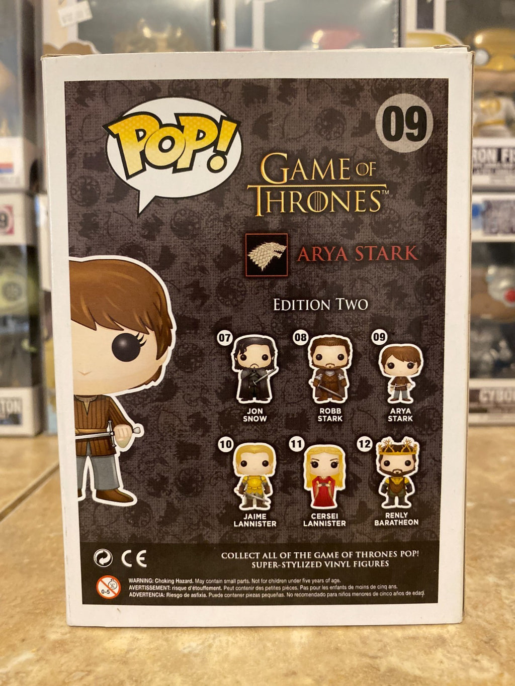 Funko Pop! Vinyl: Game of Thrones - Arya Stark #9 w Protector