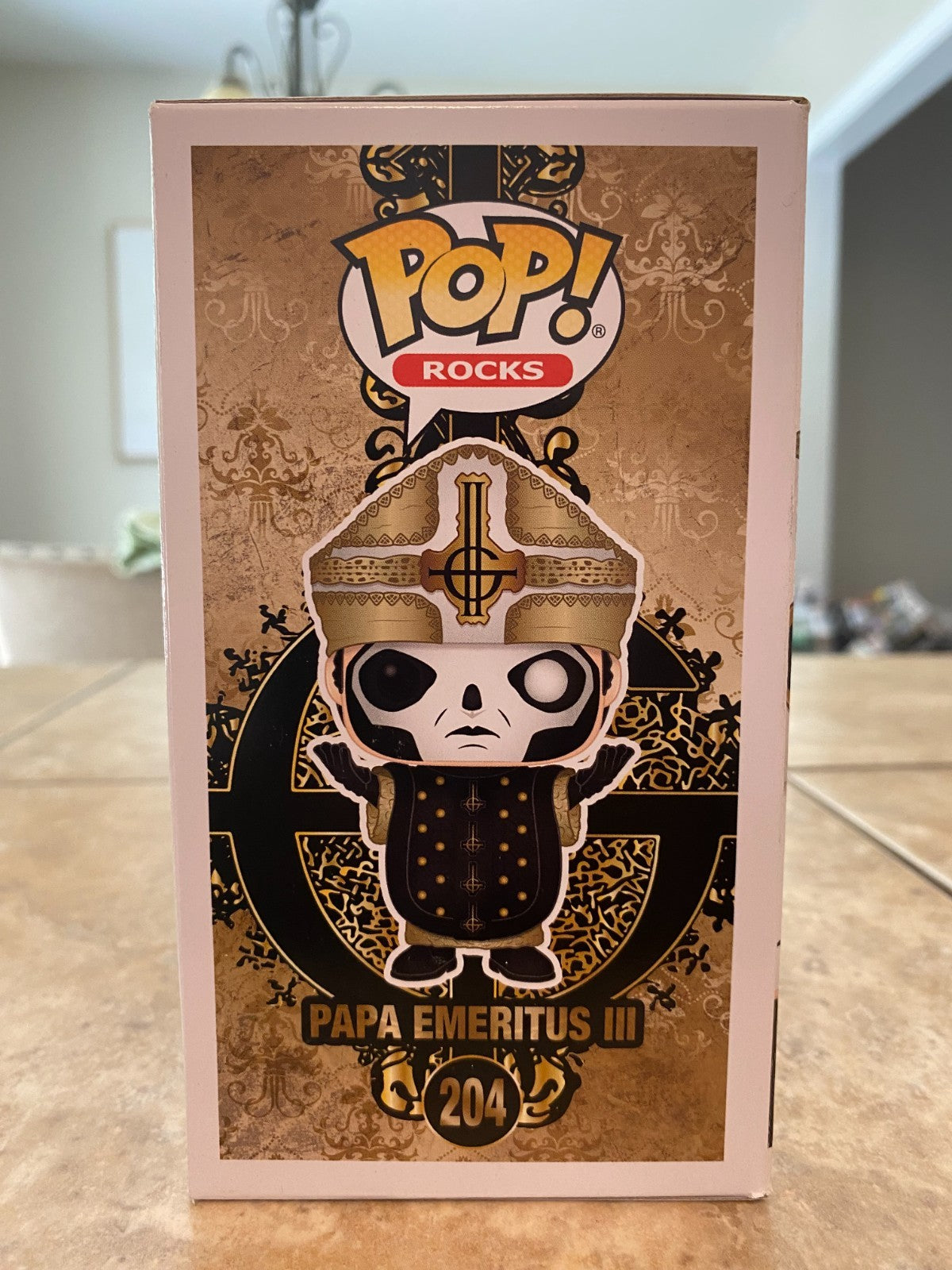 Funko Pop Vinyl - Papa Emeritus III #204: Ghost (Rocks) Hot Topic Exclusive