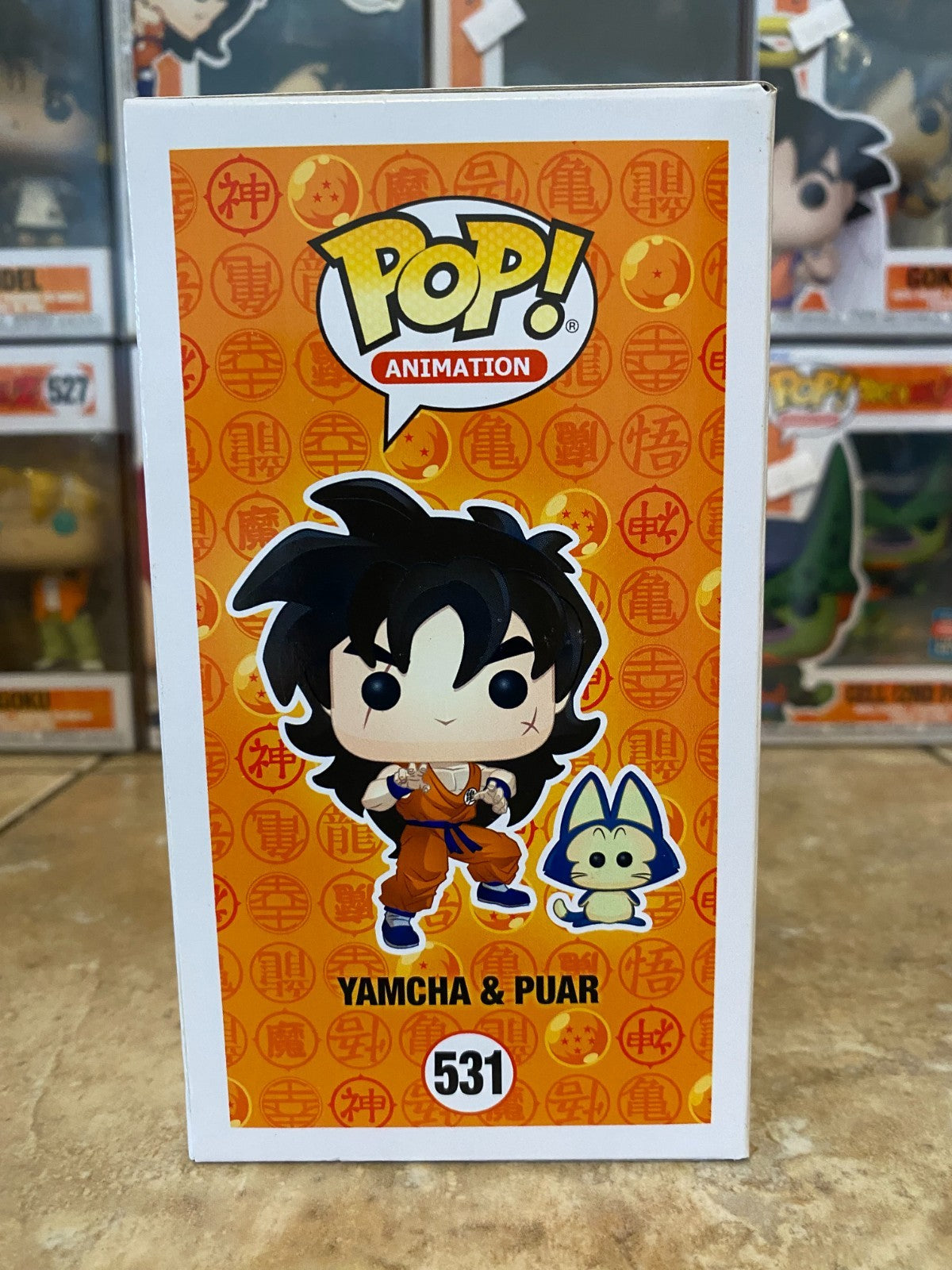 Funko Pop! Dragon Ball #531 Yamcha & Puar w Protector