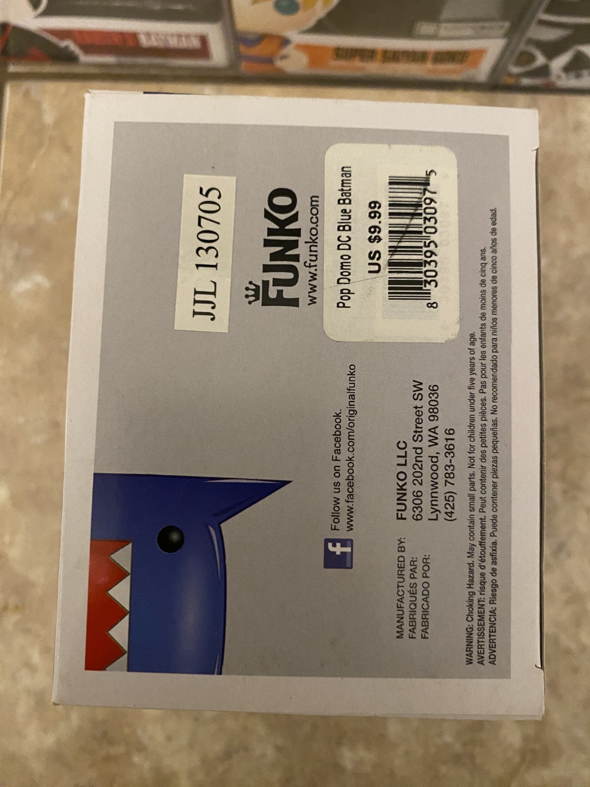 Funko Pop! Vinyl: Domo (as Batman) #23 w/Box Protector