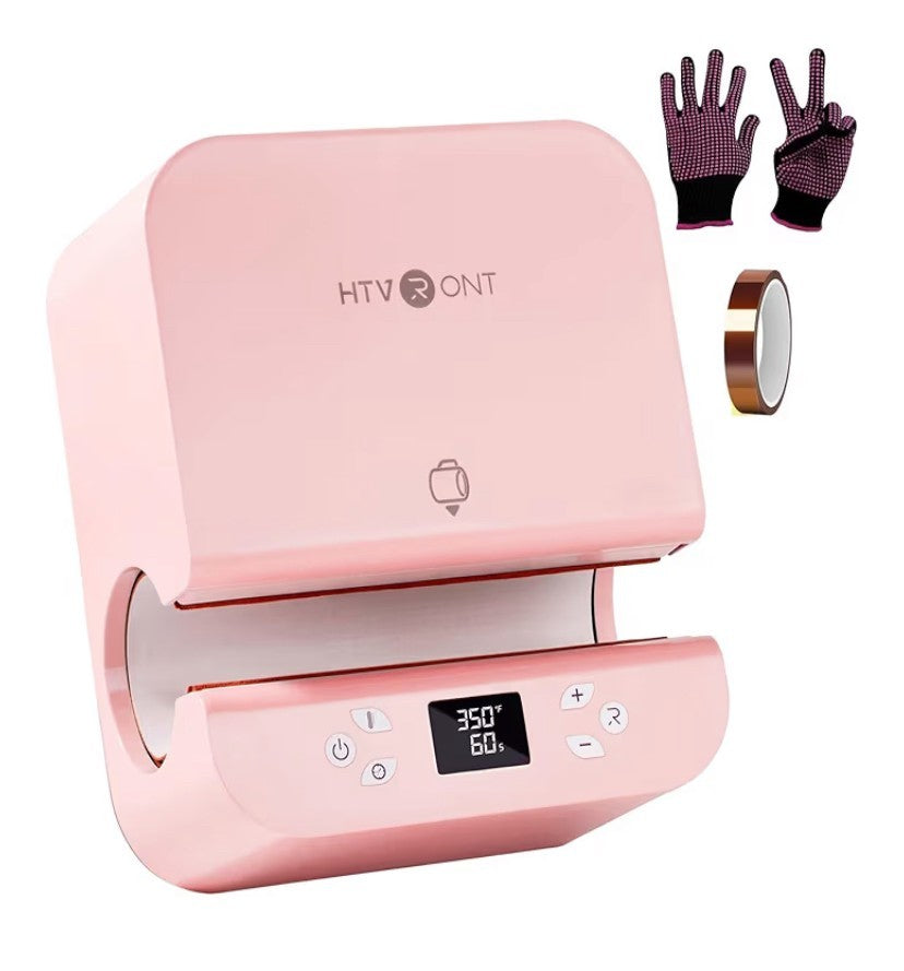 HTVRONT Auto Tumbler Heat Press Machine Mug Heat Press 10-30oz Sublimation Cup