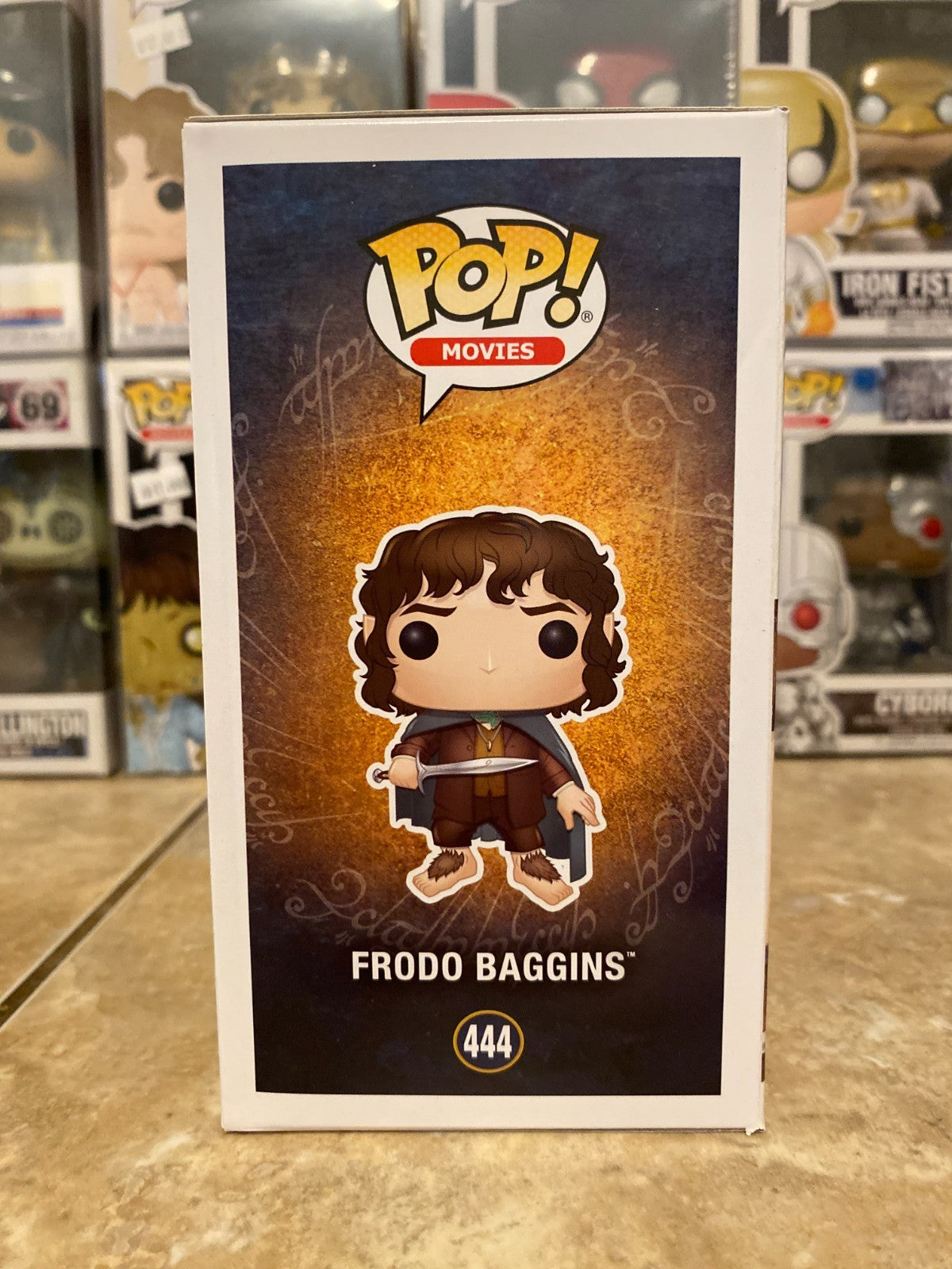 Funko Pop! Vinyl: The Lord of the Rings - Frodo Baggins #444 w Protector