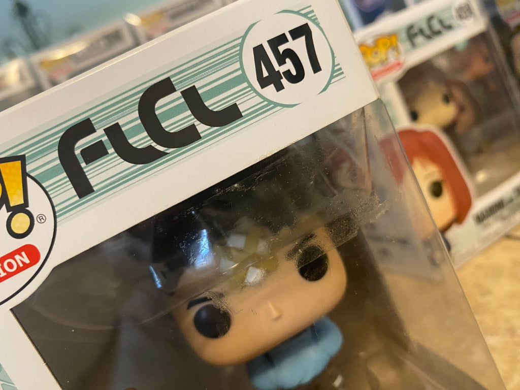 Full Funko FLCL Set of 4 With Signed Haruko by Kari Walhgreen NO COA