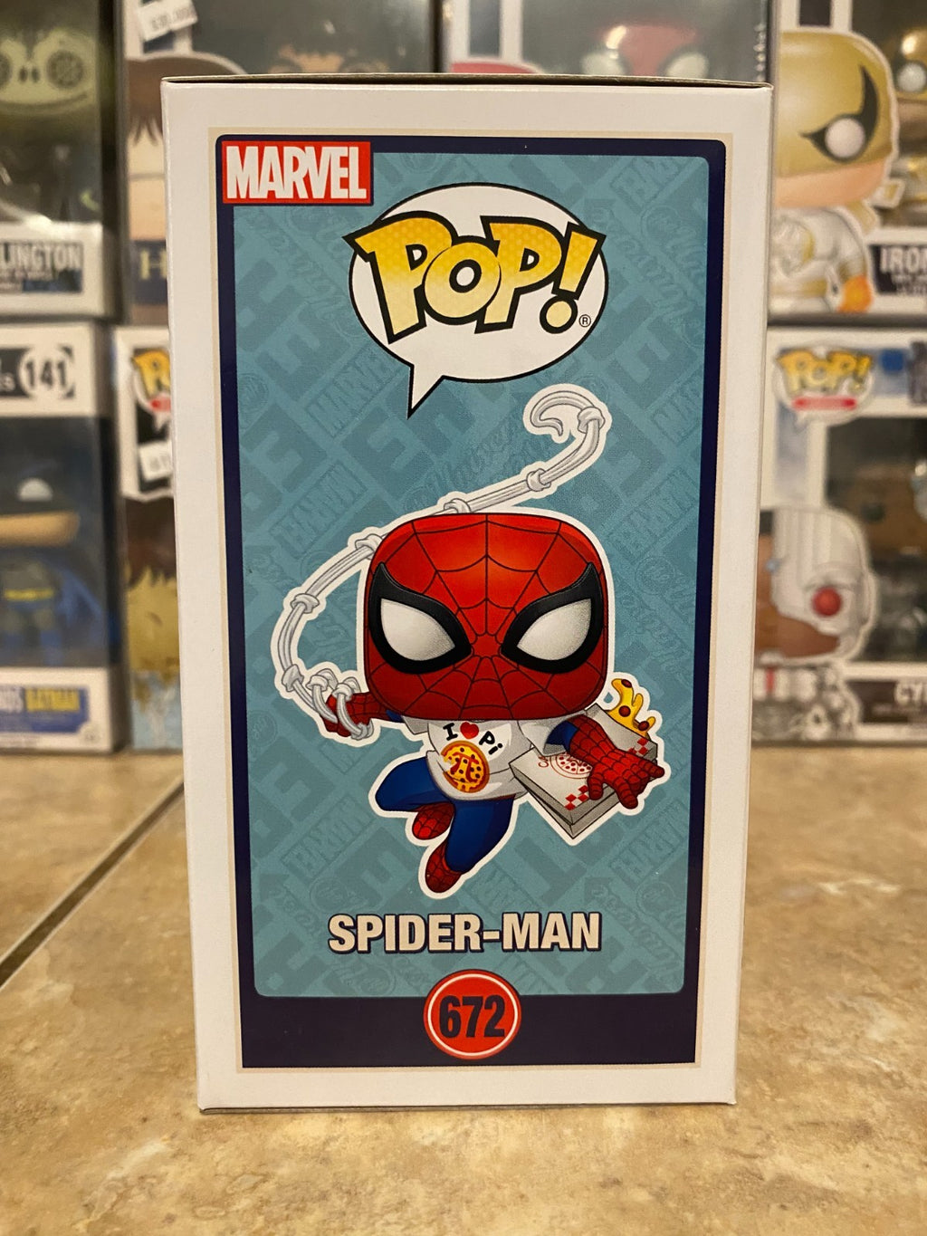 Funko Pop! Vinyl: Marvel - Spider-Man - Box Lunch (Exclusive) #672 w Protector