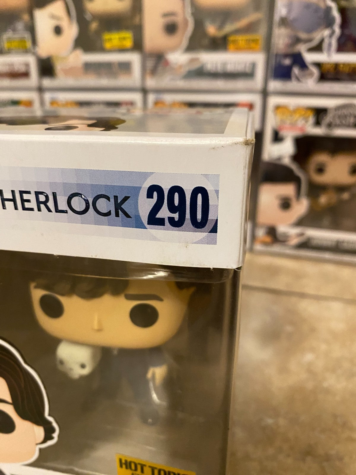 Funko Pop! Television - Sherlock Holmes (With Skull) #290 Hot Topic Exclusive