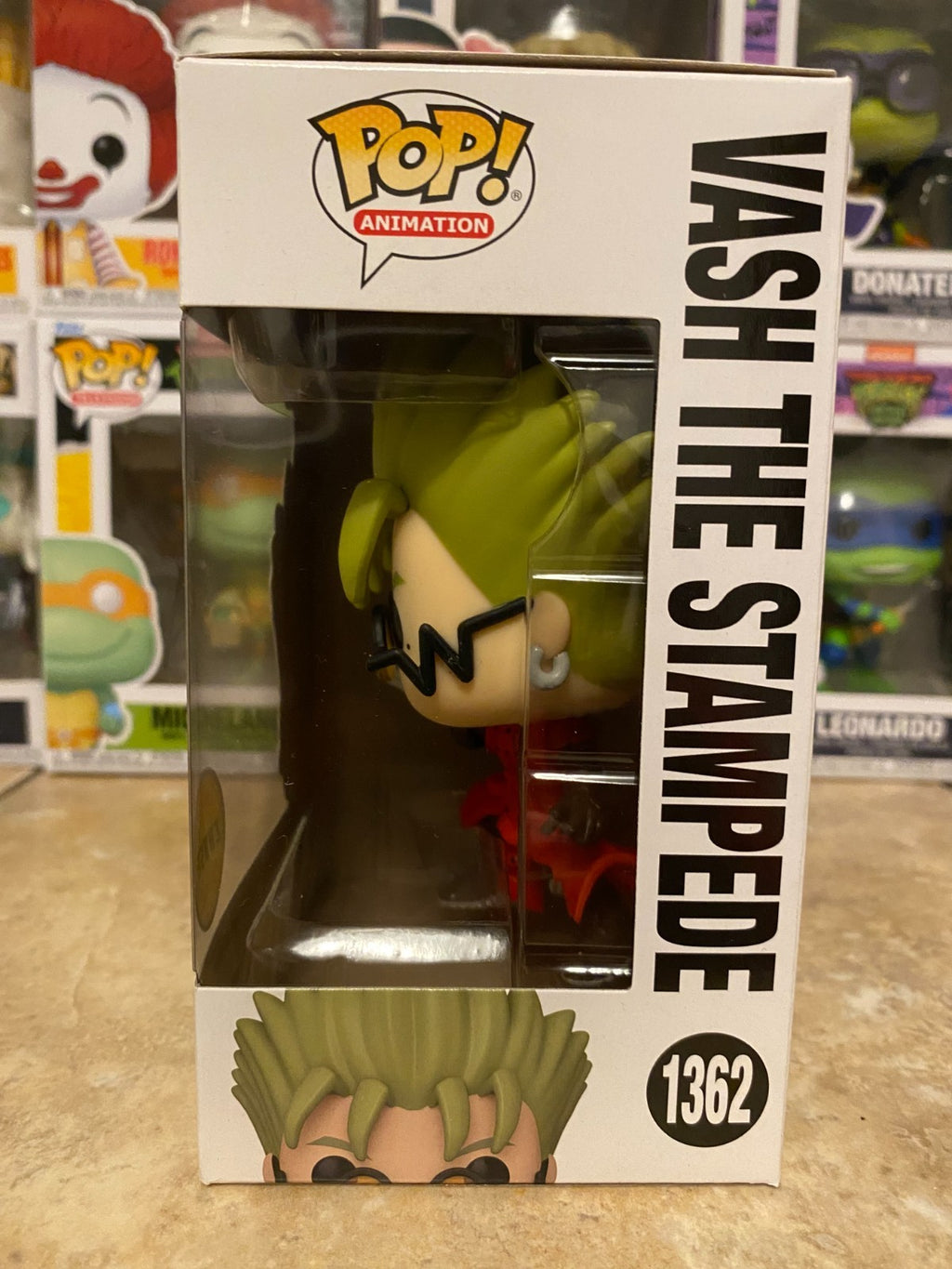 Funko Pop! Vinyl: Trigun - Vash the Stampede #1362 Chase Edition w Protector