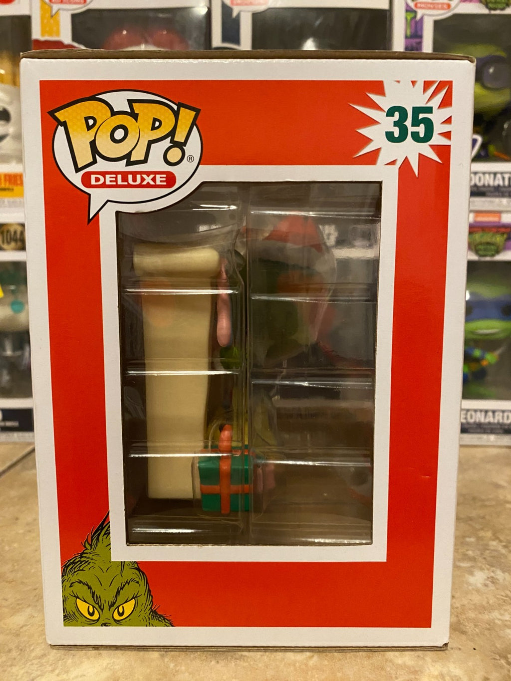 GRINCH WITH BAG - How the Grinch Stole Christmas! - Funko POP! Deluxe #35 Figure