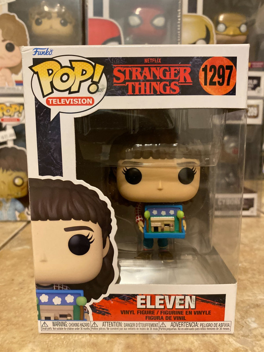 Funko Pop! Vinyl: Stranger Things - Eleven #1297 w Protector