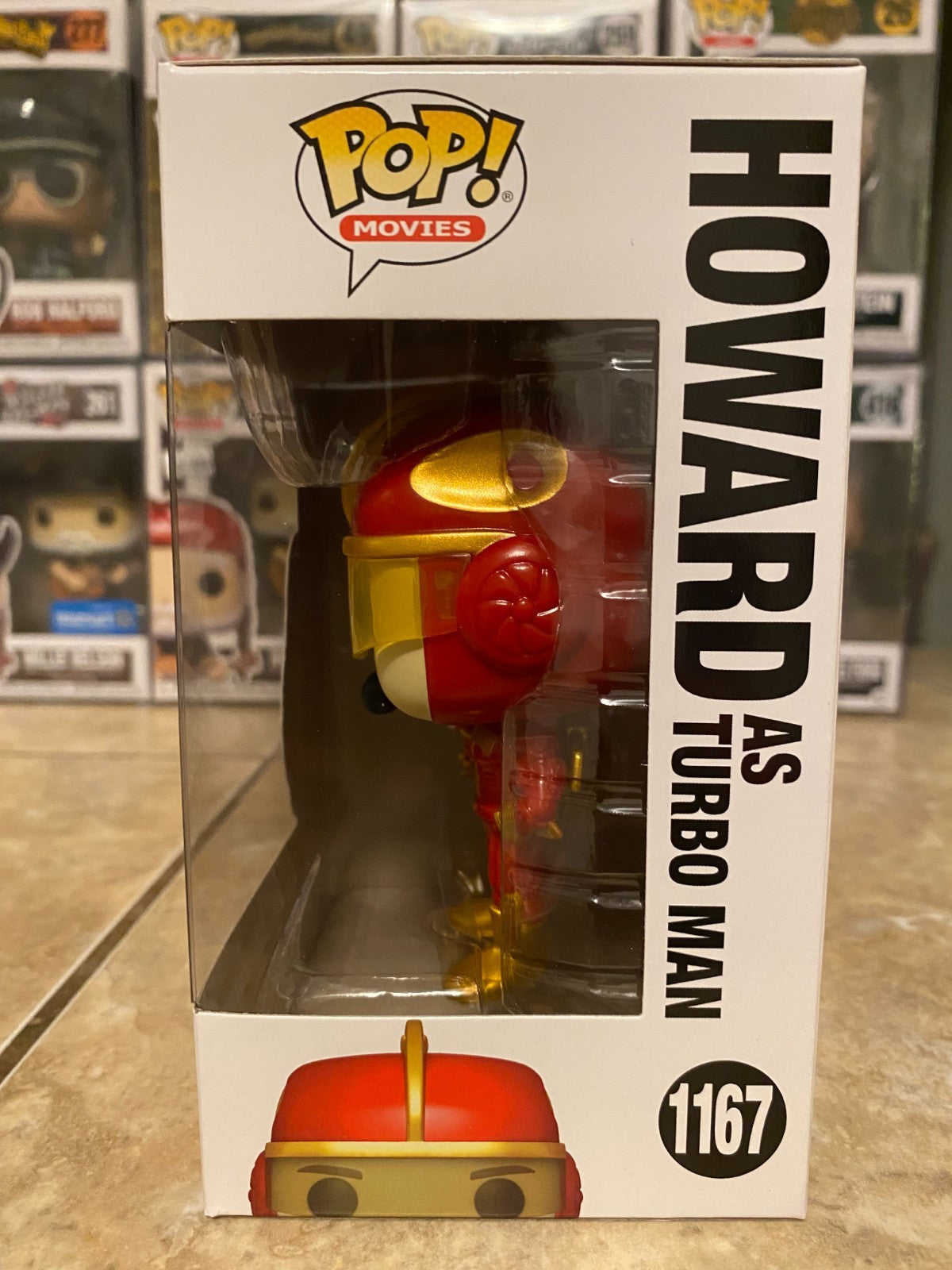Funko Pop! Movies Howard As Turbo Man #1167 Jingle All The Way 2021 w Protector