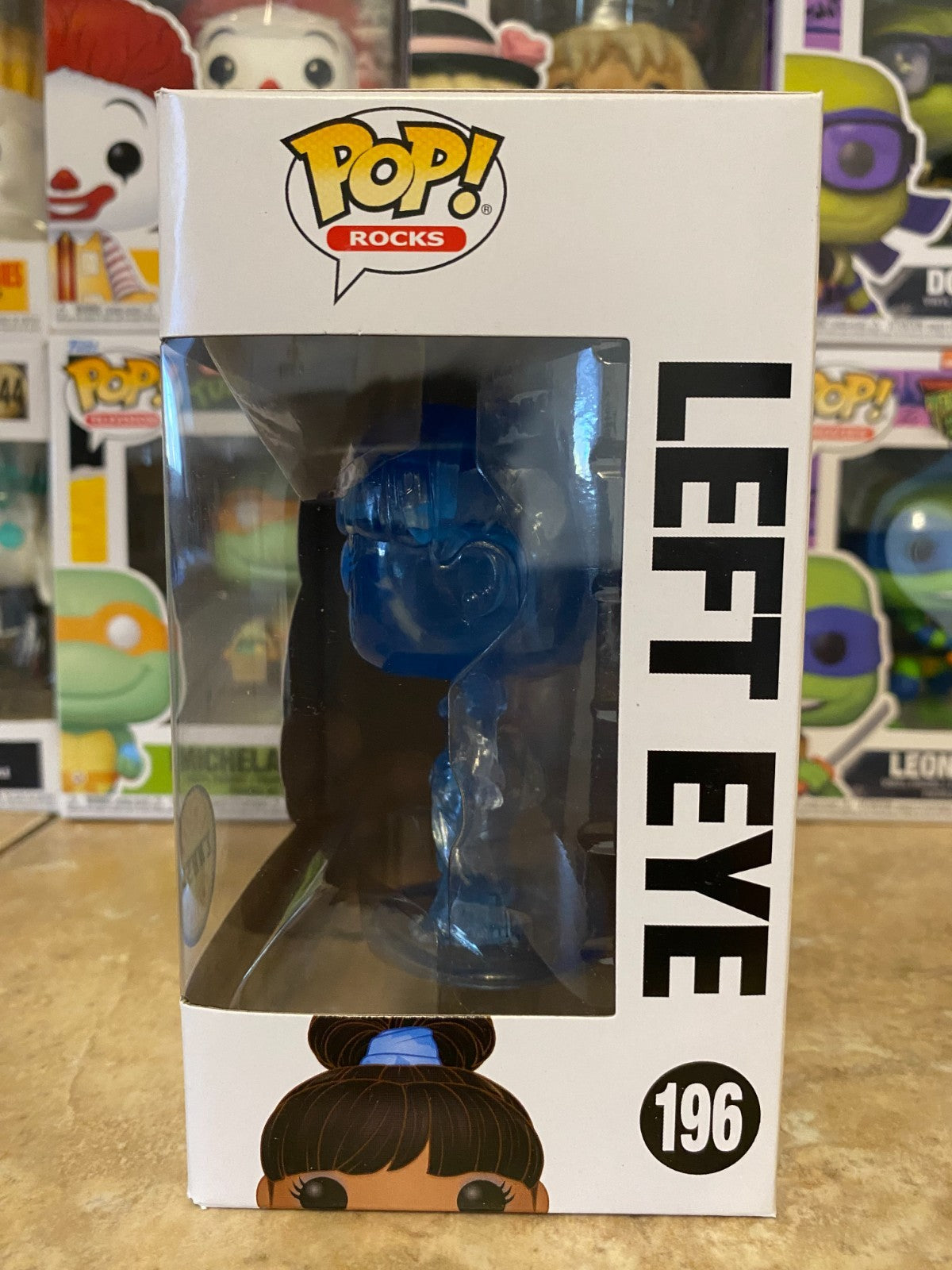 Funko POP! Rocks TLC Left Eye #196 CHASE w/ Protector