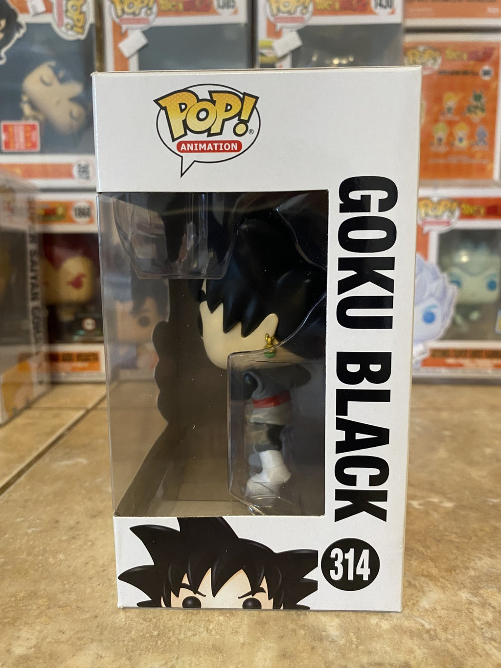 Funko Pop! Dragon Ball Super #314 Goku Black w Protector
