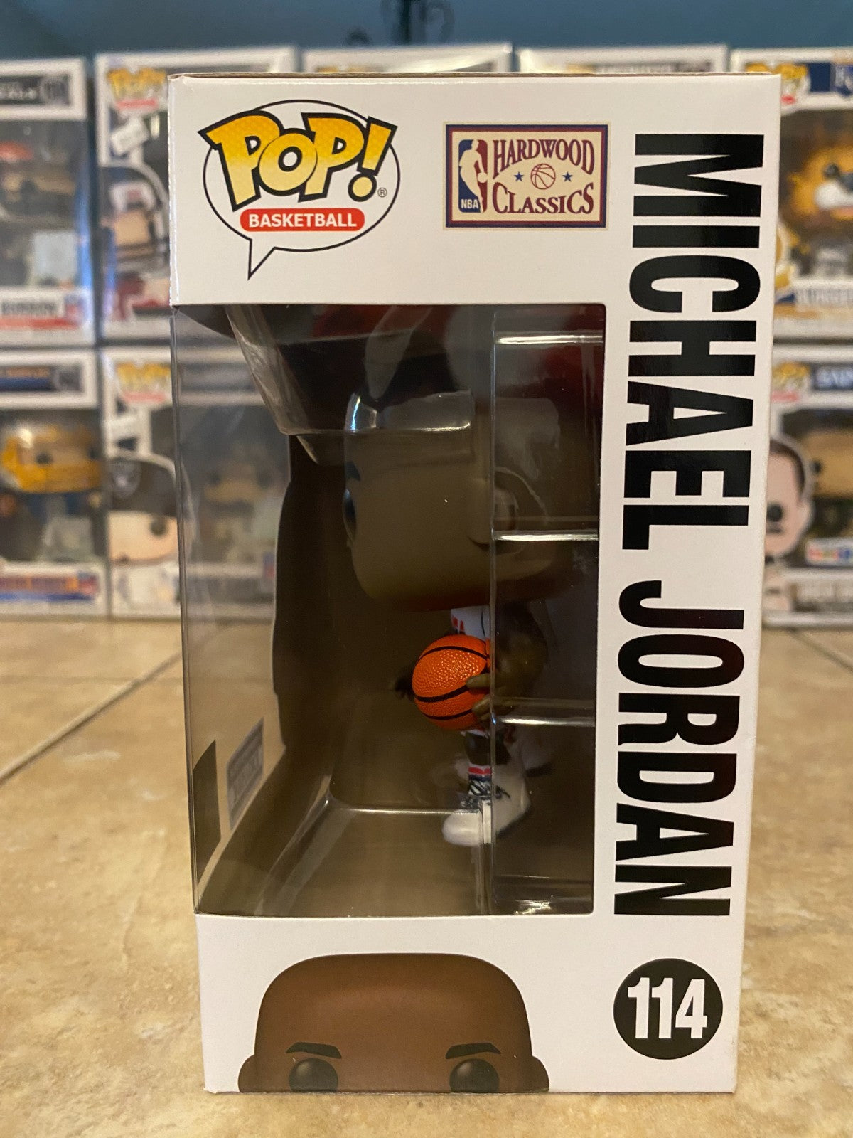 Funko Pop! Michael Jordan #114 (Team USA) Hobbiestock Exclusive w Protector