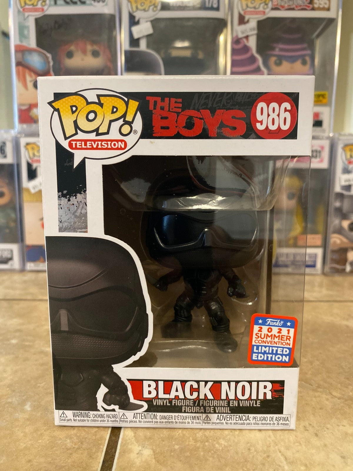 Funko Pop! Vinyl: Black Noir - Amazon San Diego Comic Con 2021 (Exclusive) #986