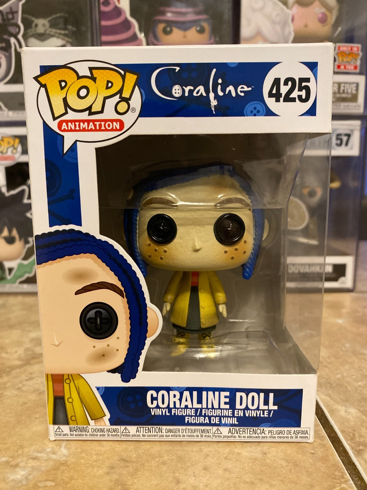 Funko Pop! Coraline - Coraline Doll #425 - With Protector