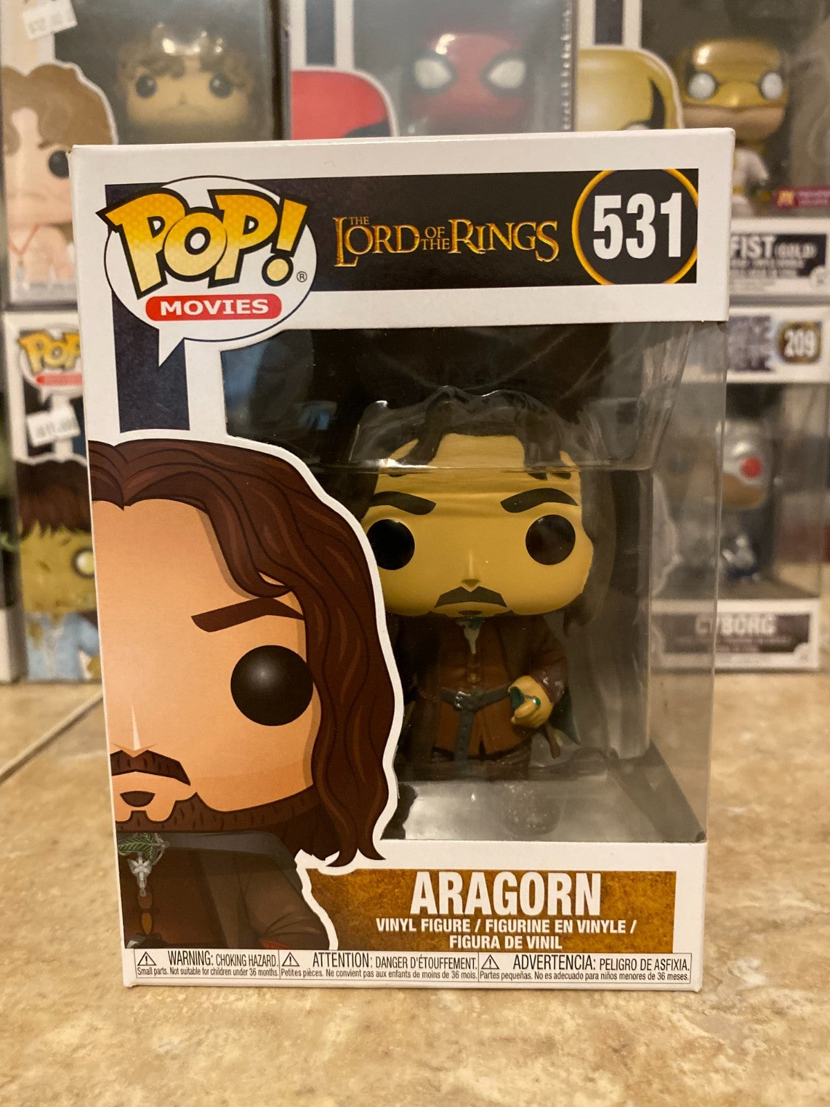 Funko Pop! Vinyl: The Lord of the Rings - Aragorn #531